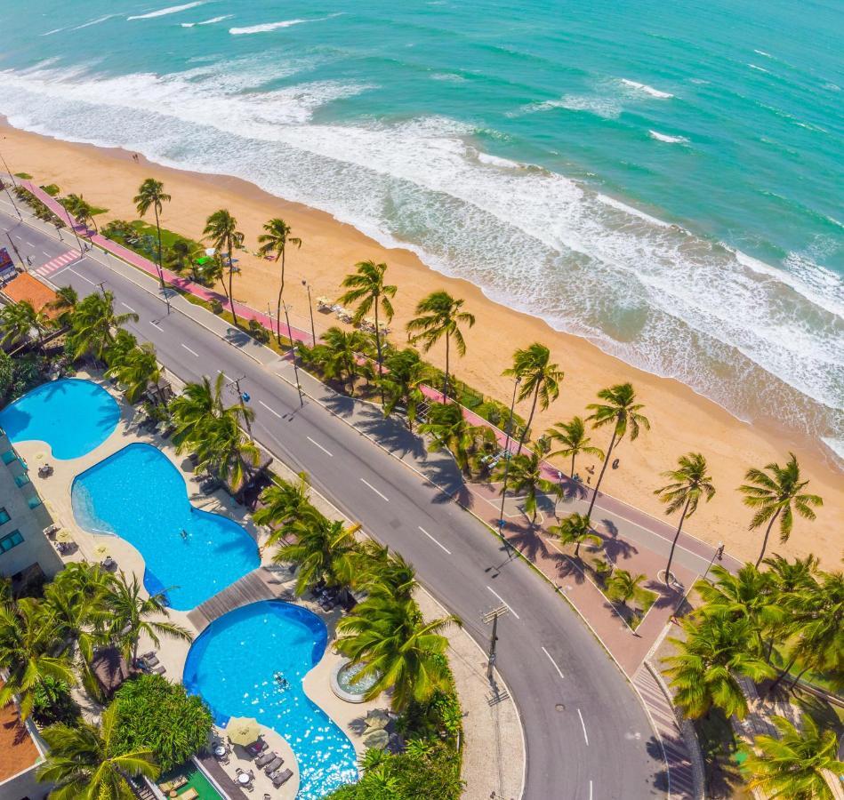 Ritz Lagoa Da Anta Hotel & Spa Maceió Exterior foto Aerial view of the beach