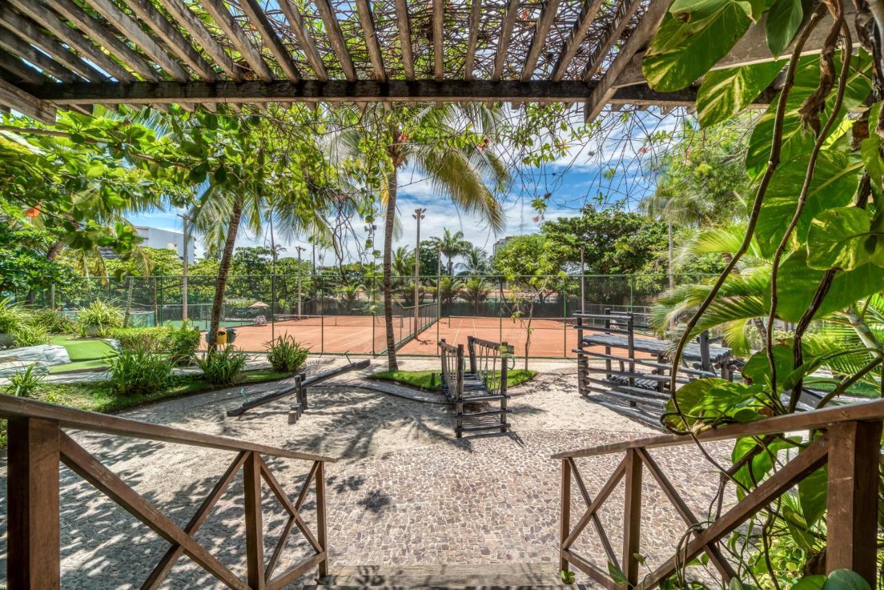 Ritz Lagoa Da Anta Hotel & Spa Maceió Exterior foto Tennis courts at the resort
